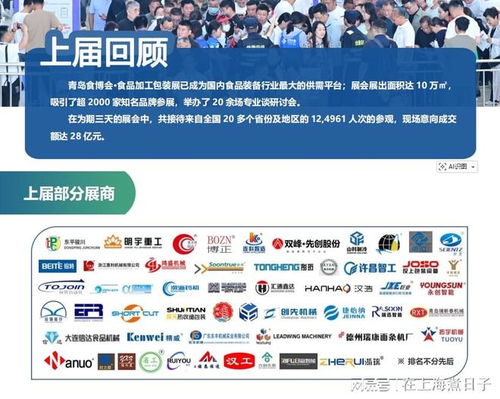 2026中國食品包裝展青島啟航 預制菜新機遇與信息技術咨詢服務一站對接